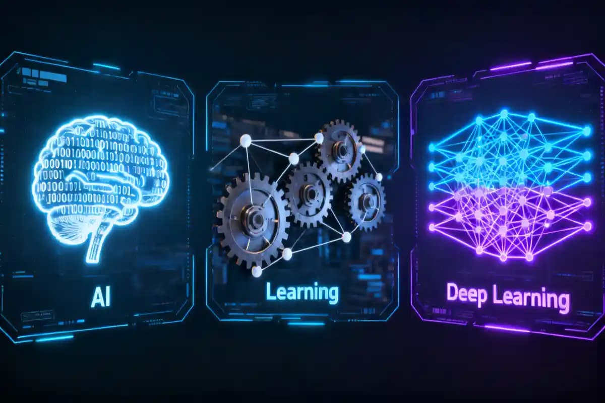 AI vs Machine Learning vs Deep Learning Explained