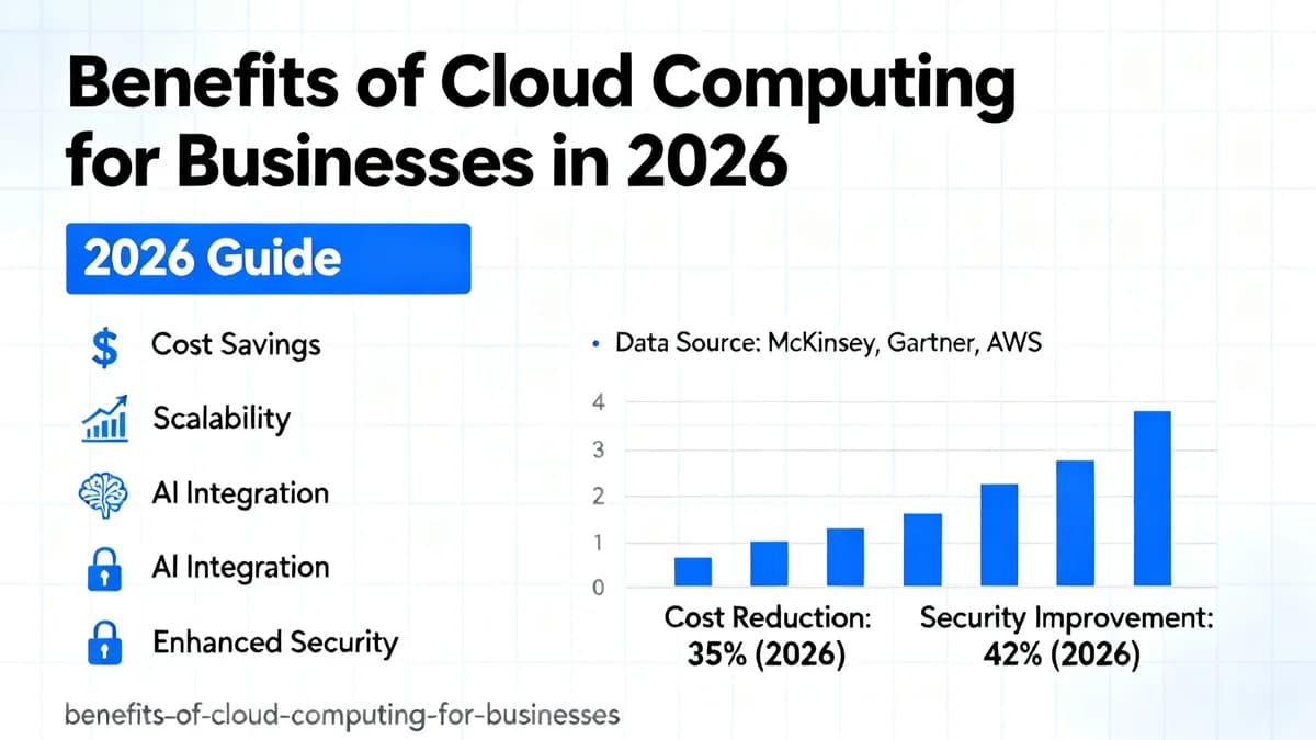 Benefits of Cloud Computing for Businesses in 2026